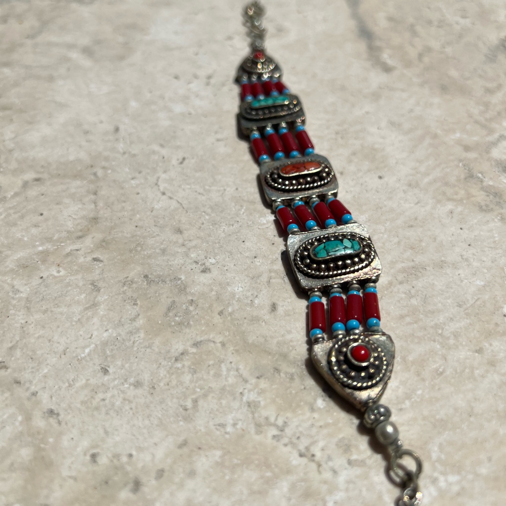 Gorgeous Turquoise Bracelet Check Out The Matching Necklace In The Closet.